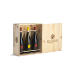 Impronta Line 3-Bottle Wooden Box