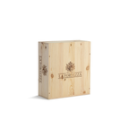Impronta Line 3-Bottle Wooden Box