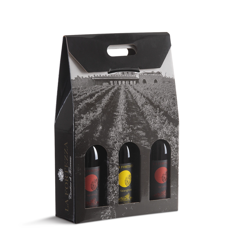 3-bottle transport pack Impronta Line