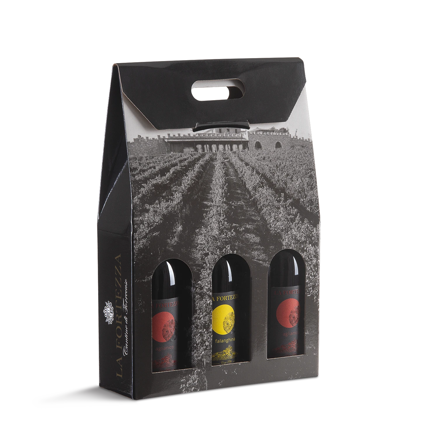 Confezione da trasporto 3 bottiglie Linea Impronta