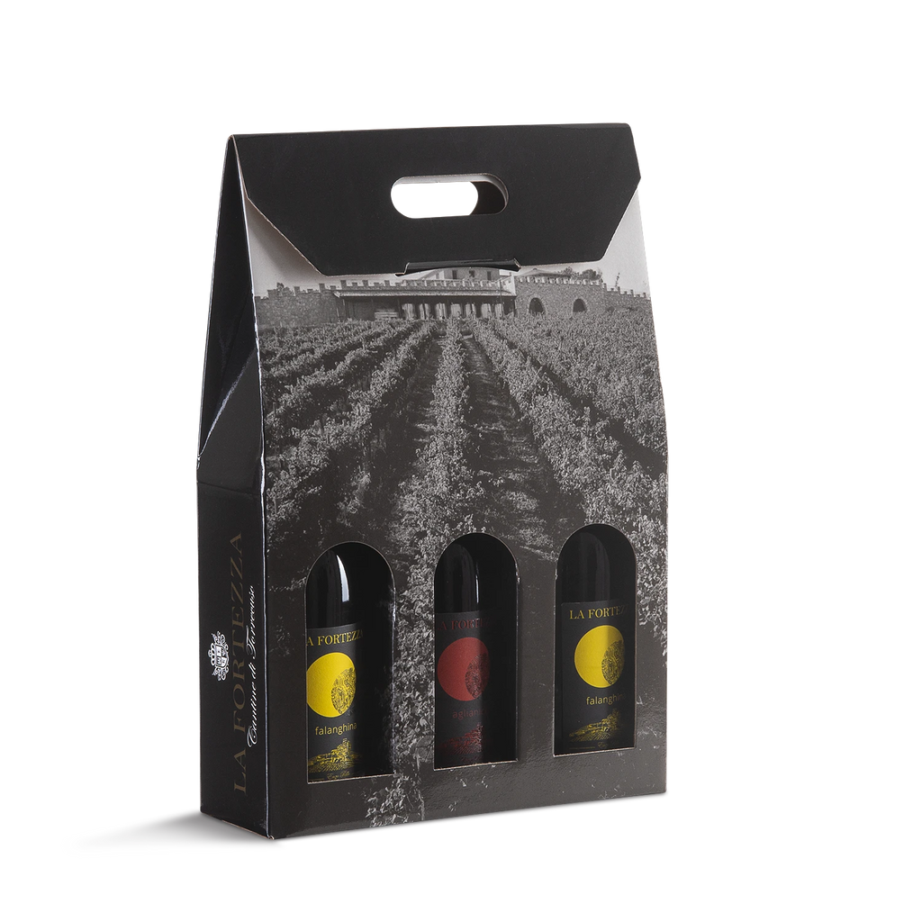 3-bottle transport pack Impronta Line